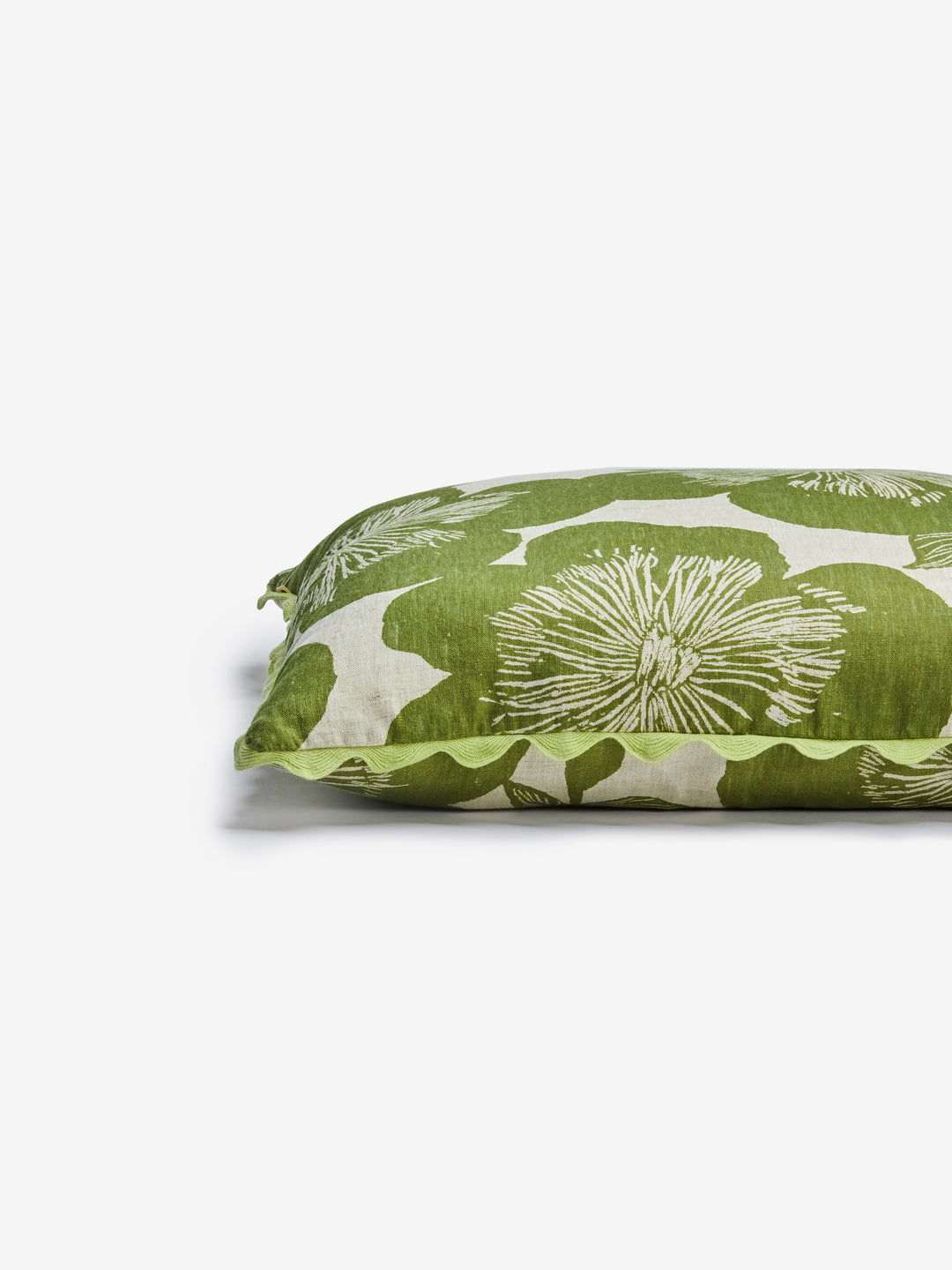 Jardin Khaki Linen Cushion