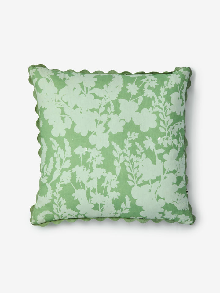 Petal Mint Linen Cushion