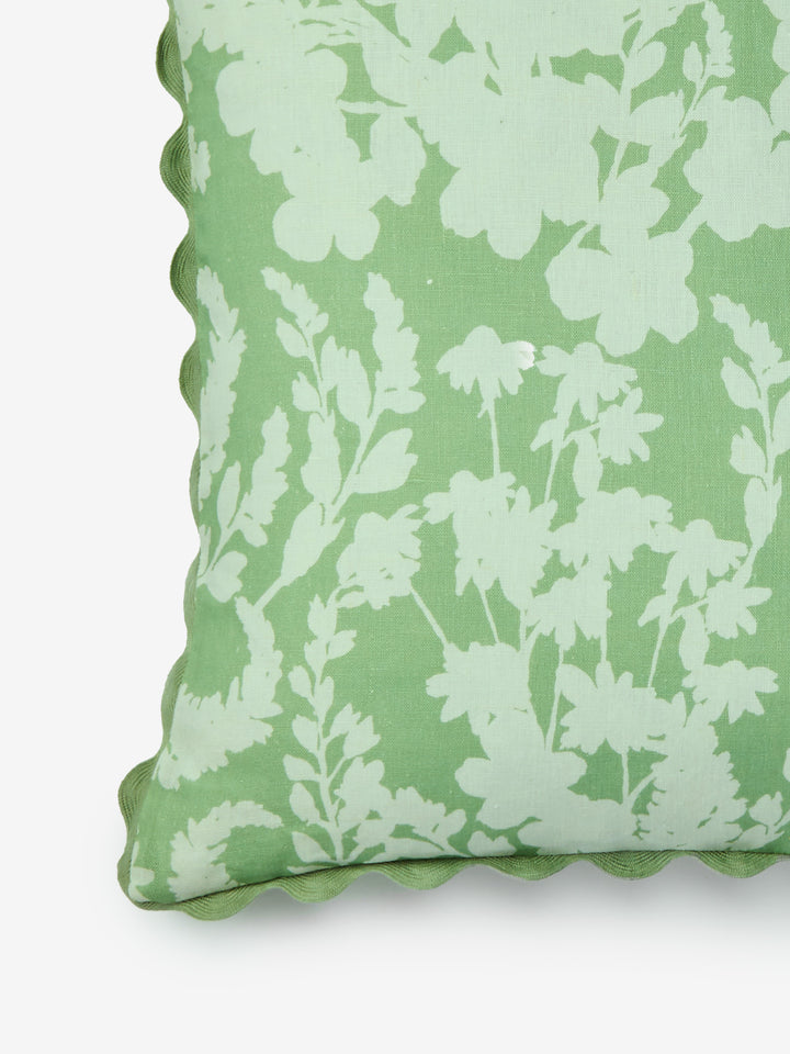 Petal Mint Linen Cushion