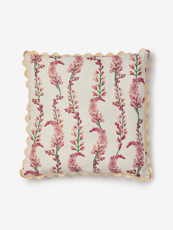 Penny Pink Linen Cushion