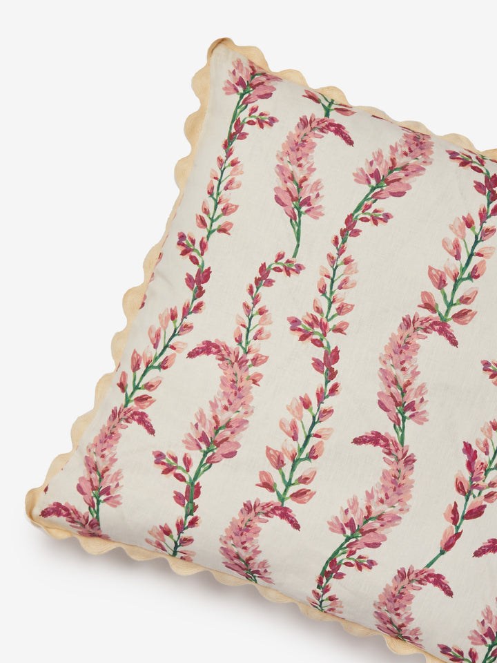 Penny Pink Linen Cushion