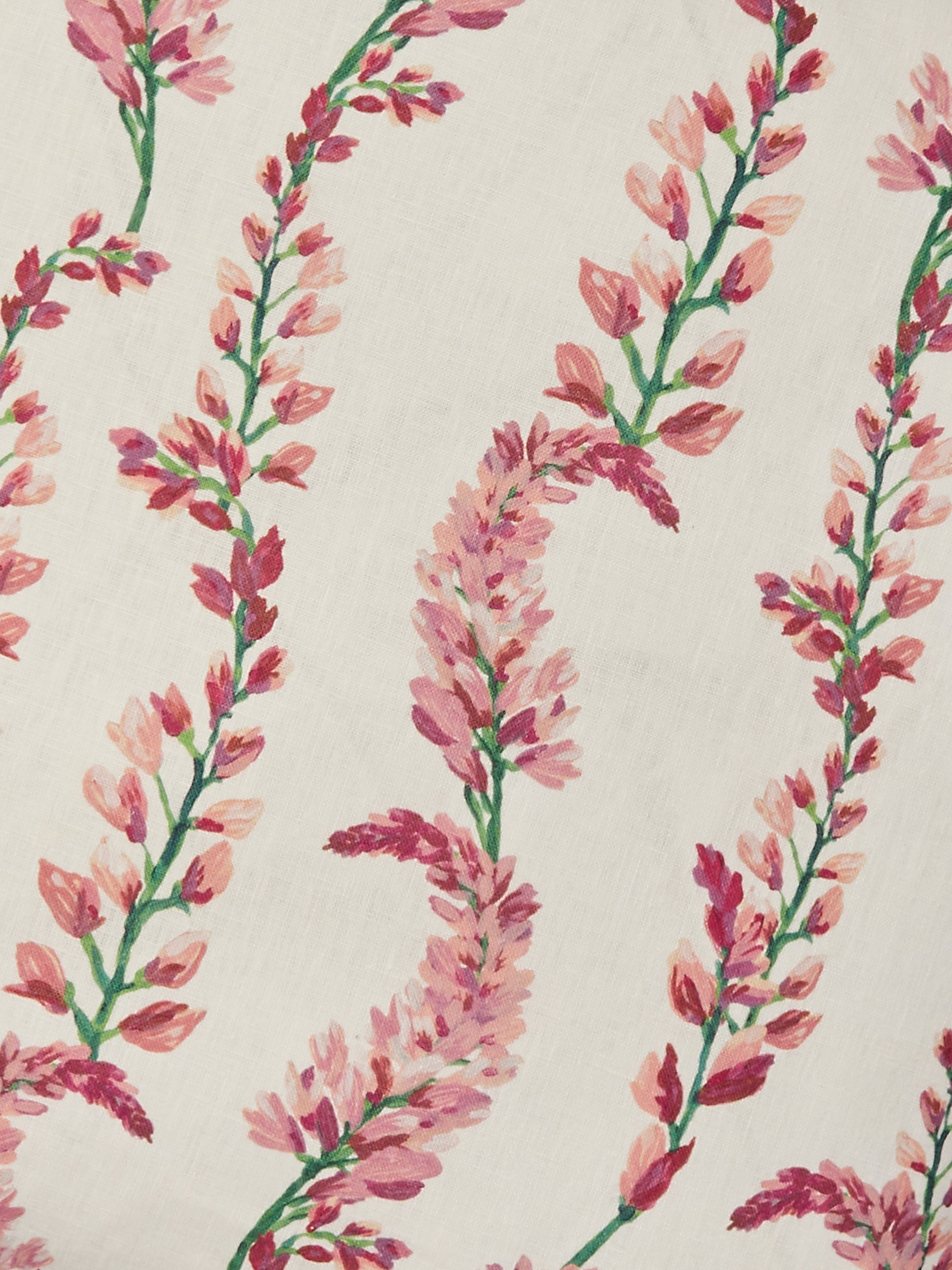 Penny Pink Linen Cushion