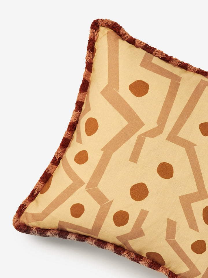 Memphis Wheat Linen Cushion