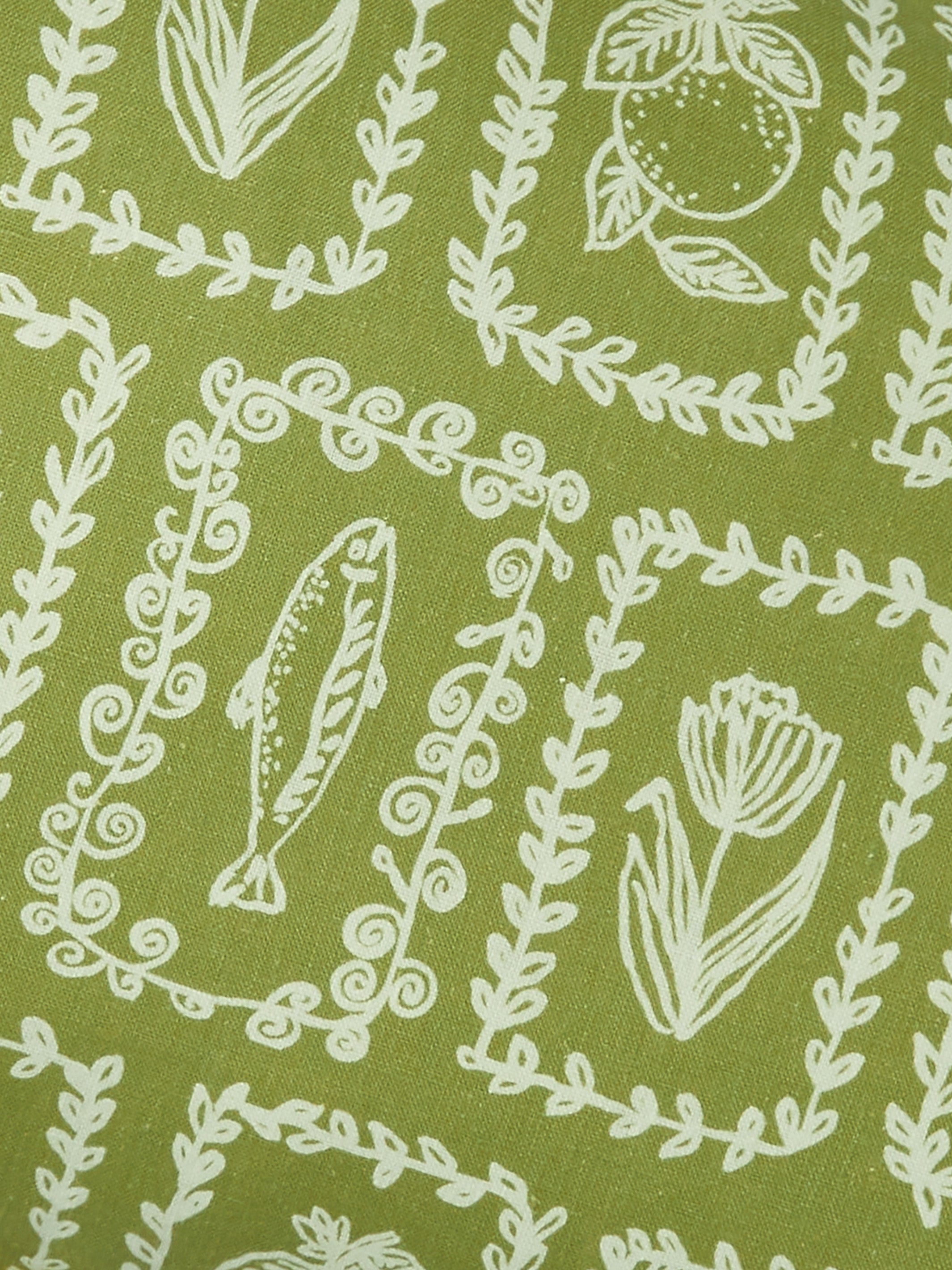 Petra Sage Linen Cushion