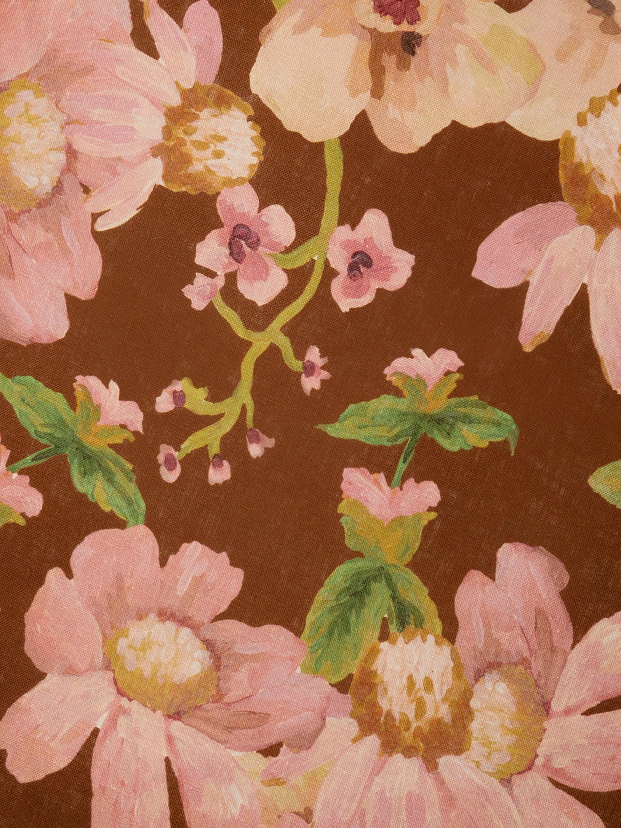 Prairie Cocoa Linen Cushion