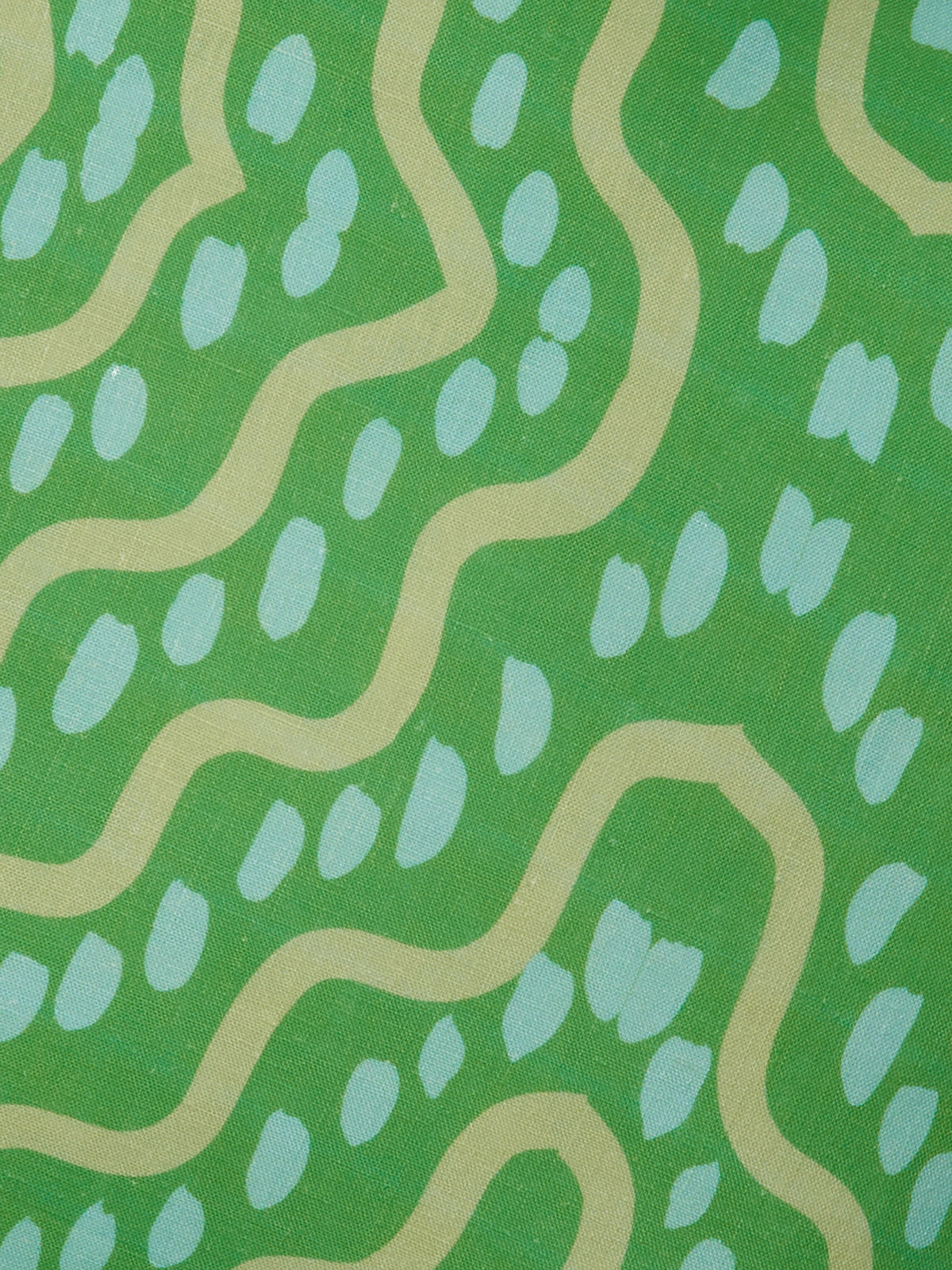 Rushes Apple Linen Cushion