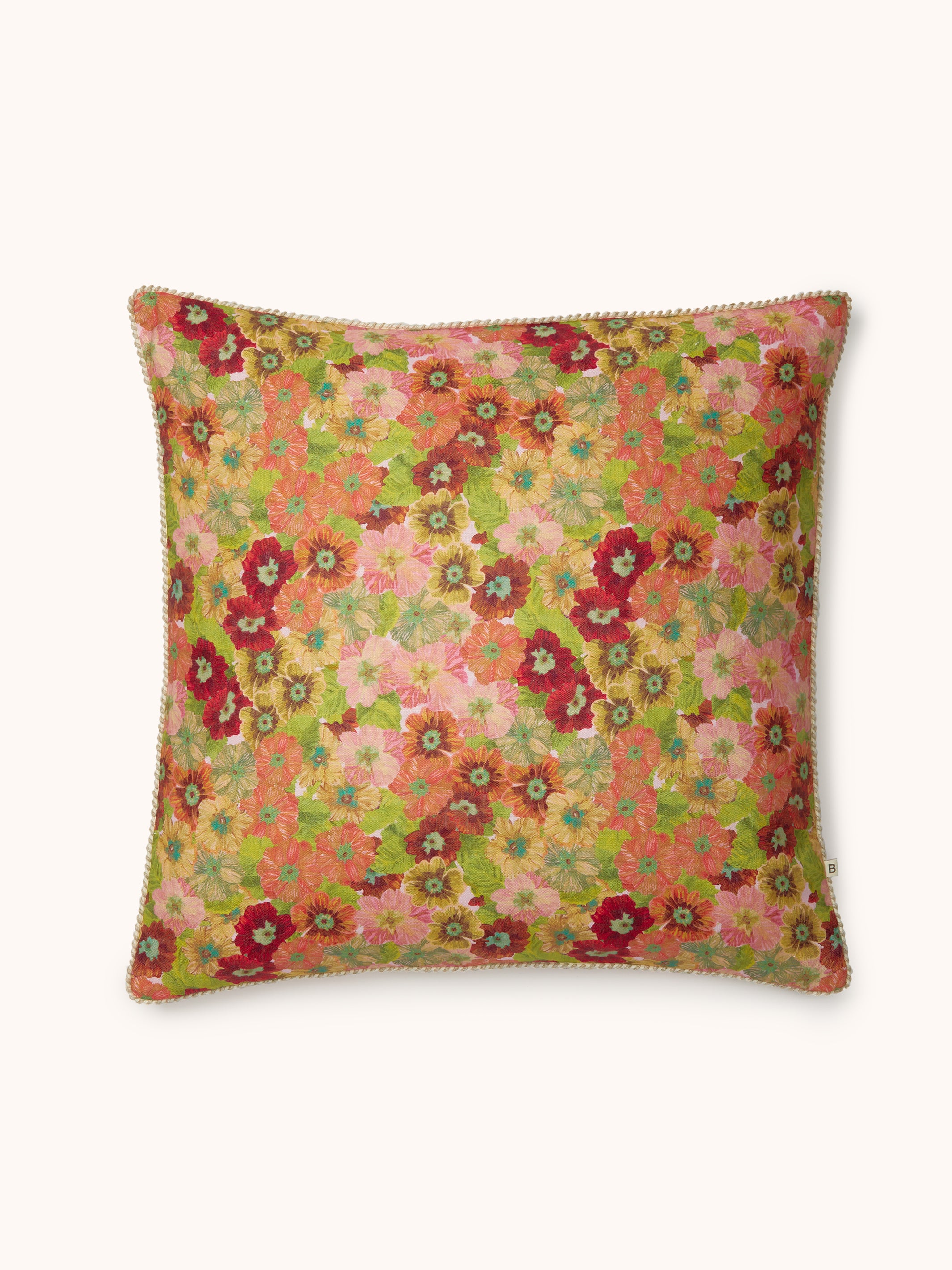 Primrose Sunset Linen Cushion