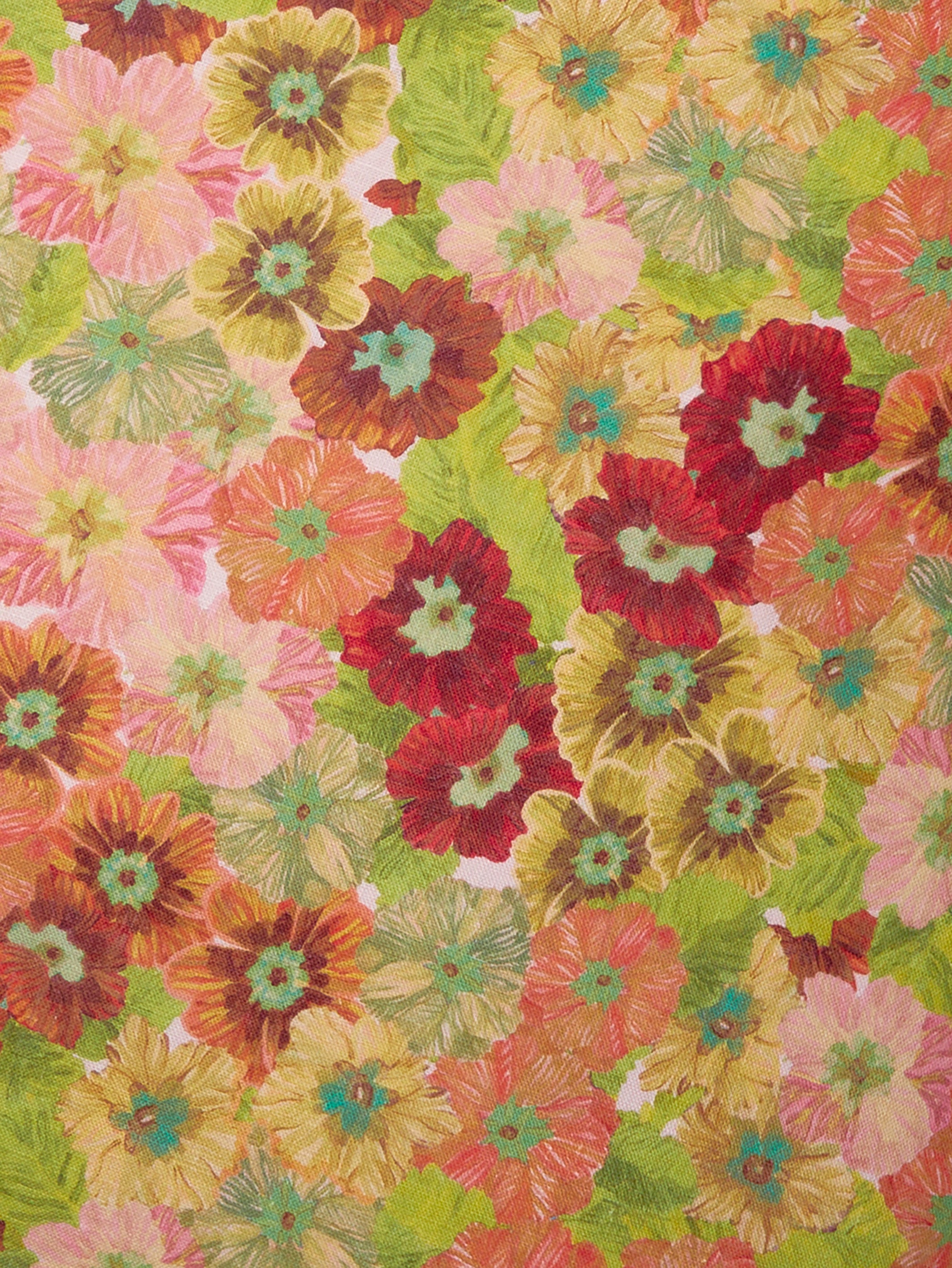 Primrose Sunset Linen Cushion