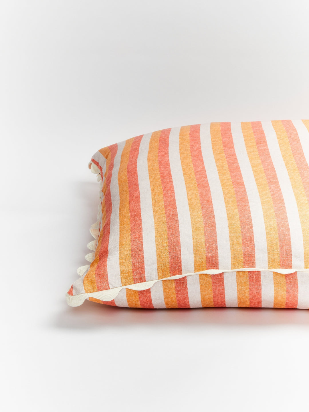 Florence Stripe Red Cushion