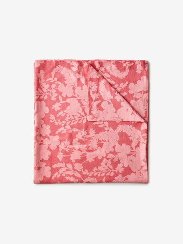 Petal Pink Linen Flat Sheet