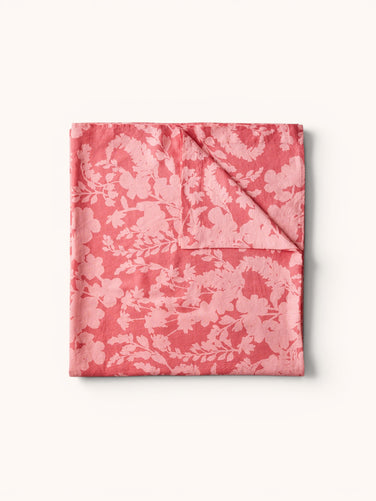 Petal Pink Linen Flat Sheet
