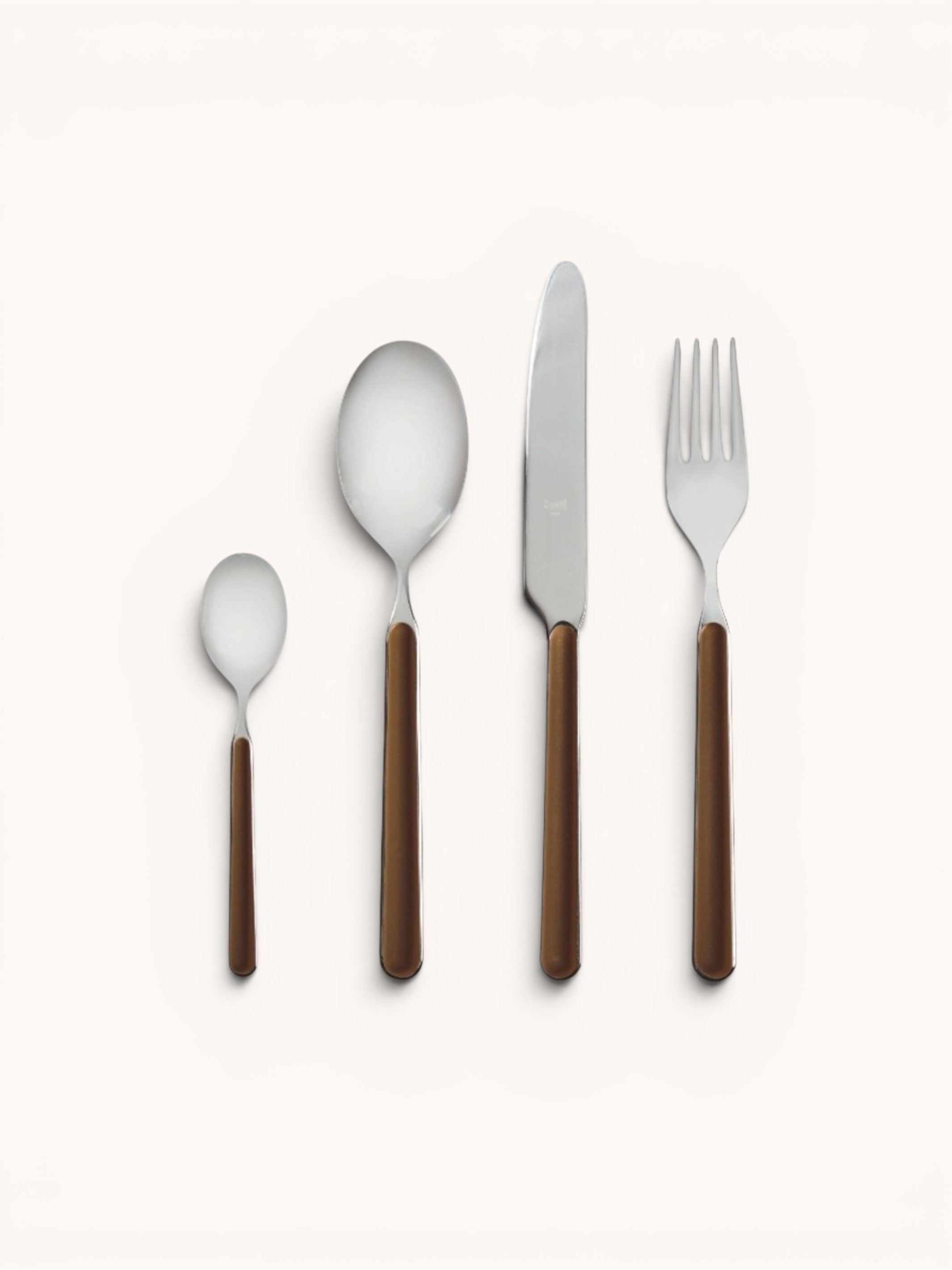 Fantasia Cutlery Set: Tobacco