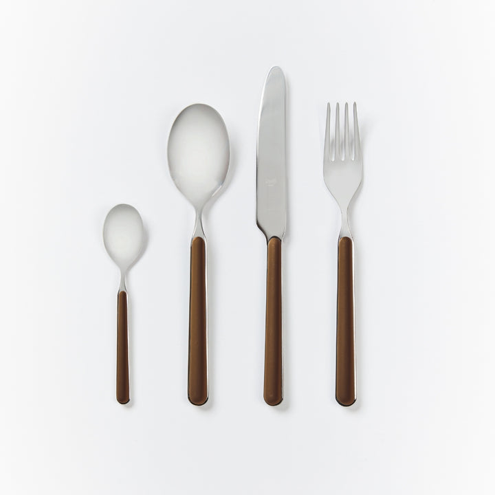 Fantasia Cutlery Set: Tobacco | Bonnie and Neil