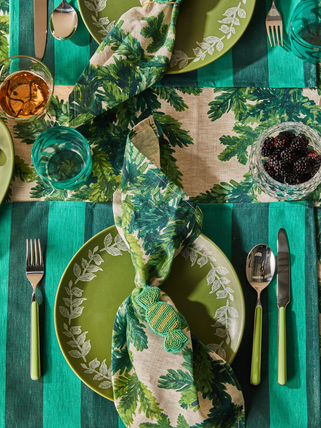 Fantasia Cutlery Set: Acid Green