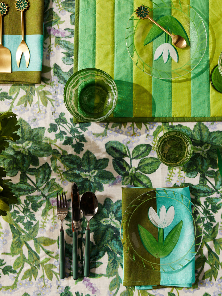 Fantasia Cutlery Set: Forest Green