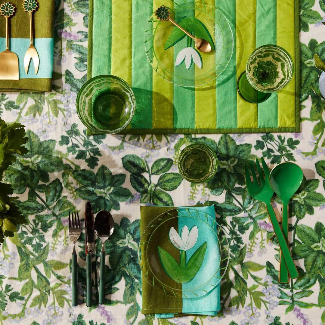 Fantasia Cutlery Set: Forest Green