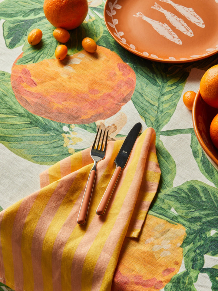 Fantasia Cutlery Set: Rust
