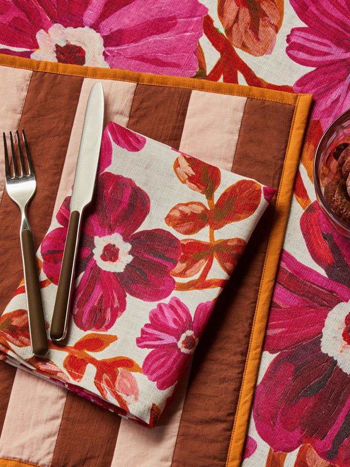 Fantasia Cutlery Set: Tobacco