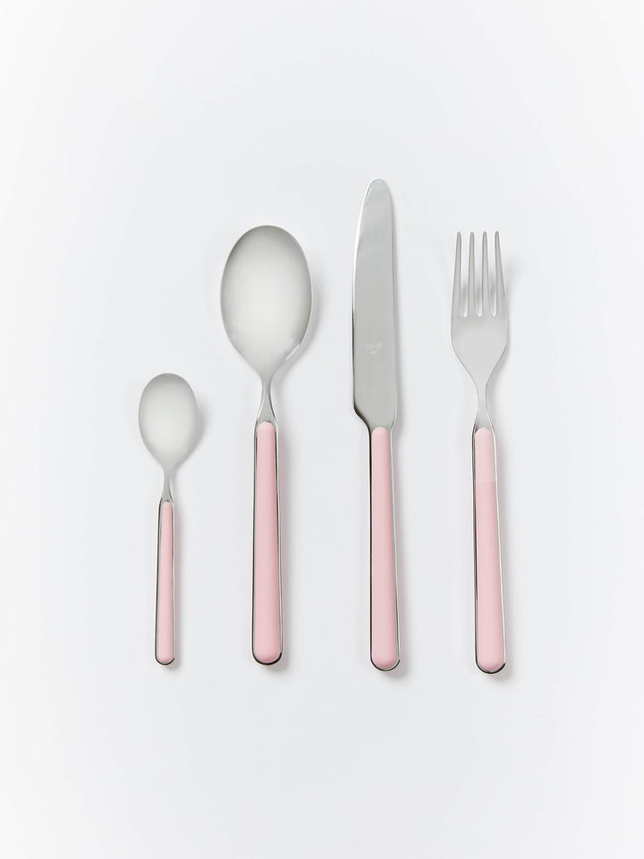 Fantasia Cutlery Set: Pale Rose