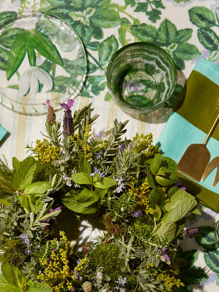 Watercolour Green Bowl