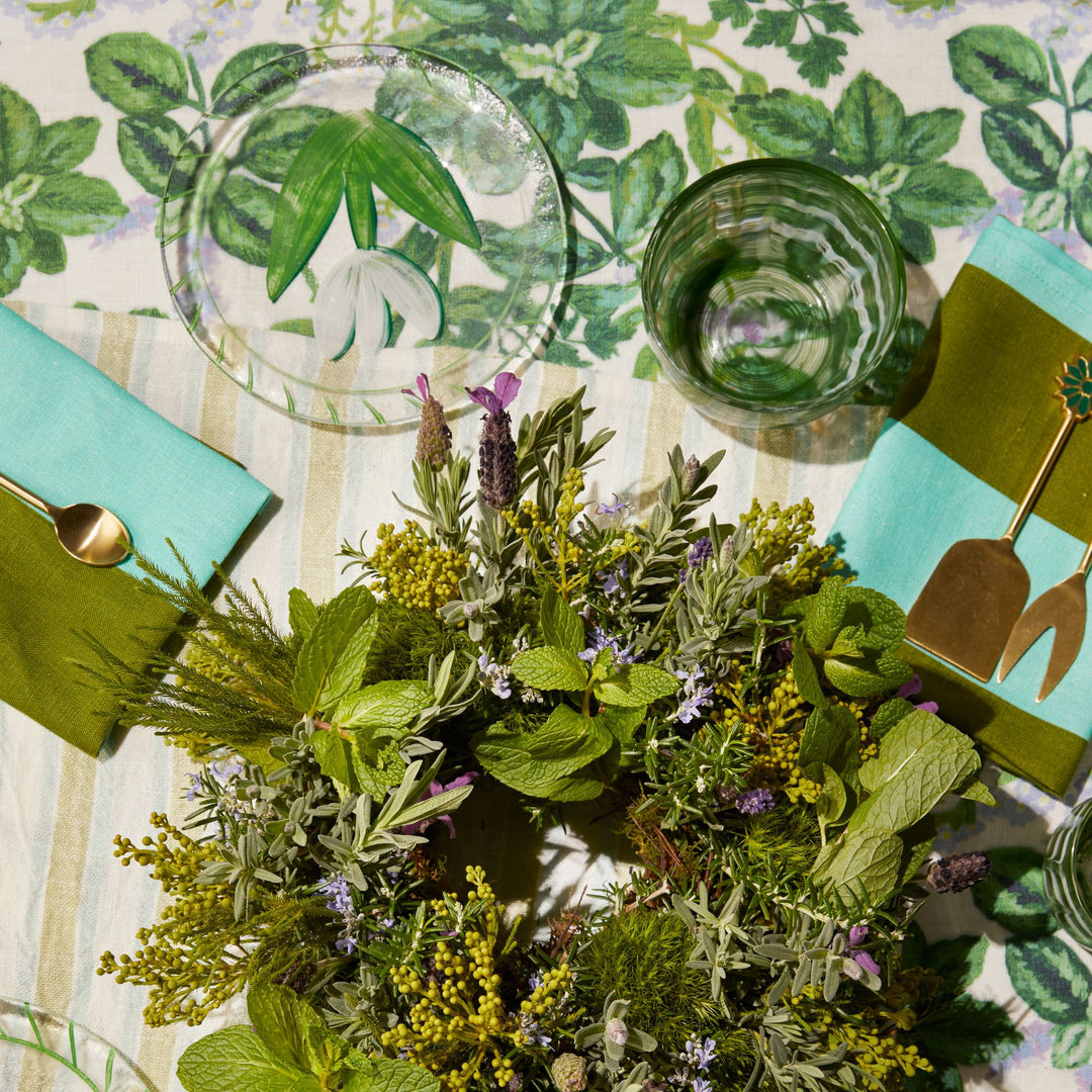 Watercolour Green Bowl