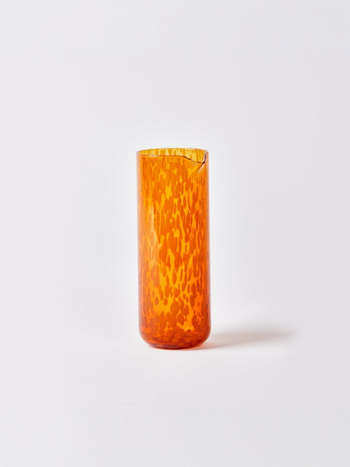Dots Amber Carafe