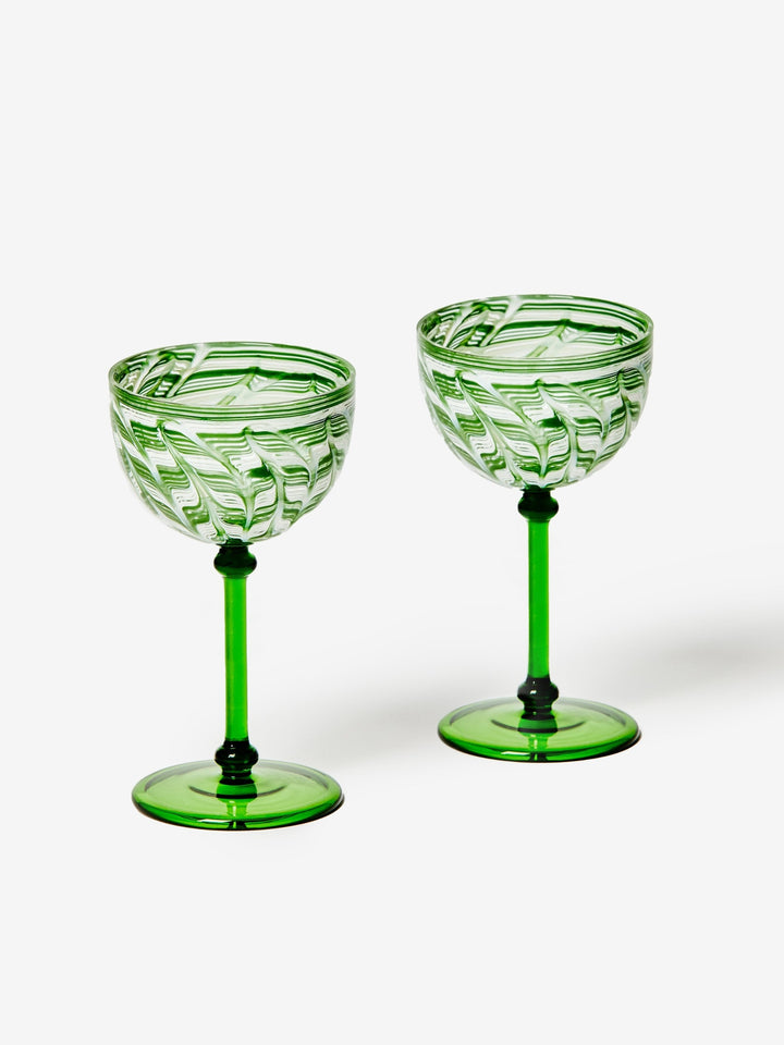 Watercolour Green Coupes