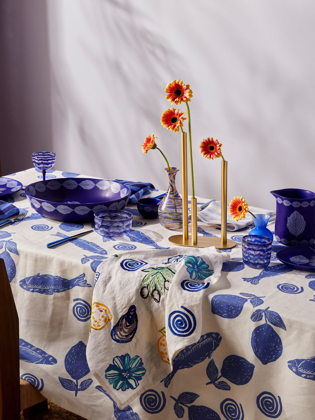 Watercolour Blue Tumblers