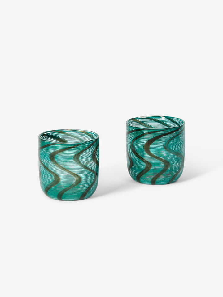 Swirl Green Tumblers