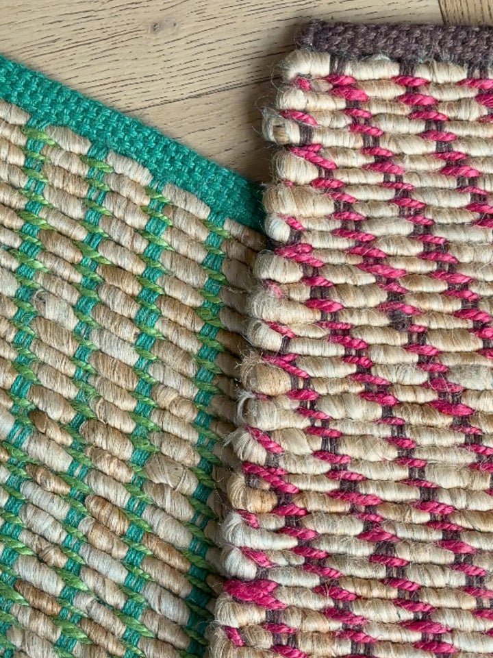 Frida Pink Jute Mat Pre-Order