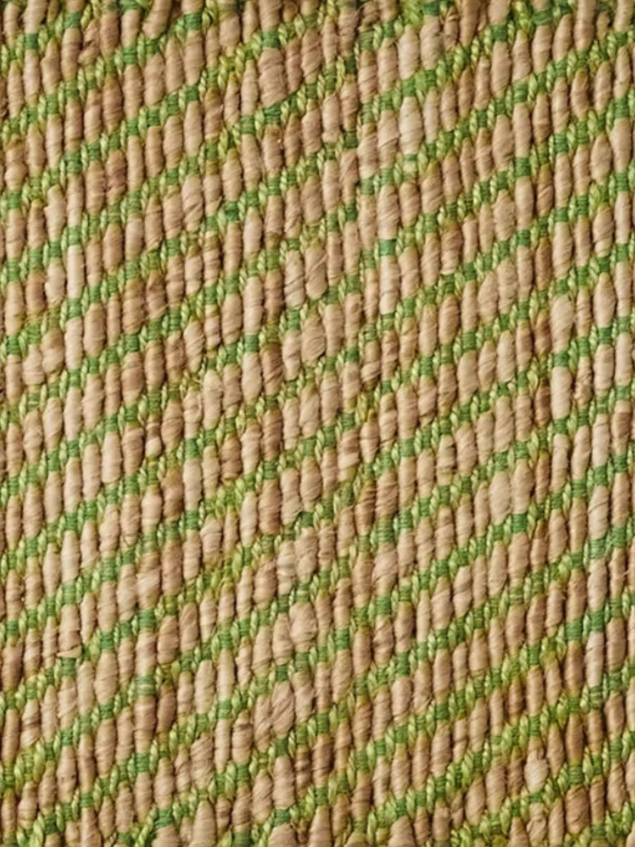 Frida Green Jute Mat
