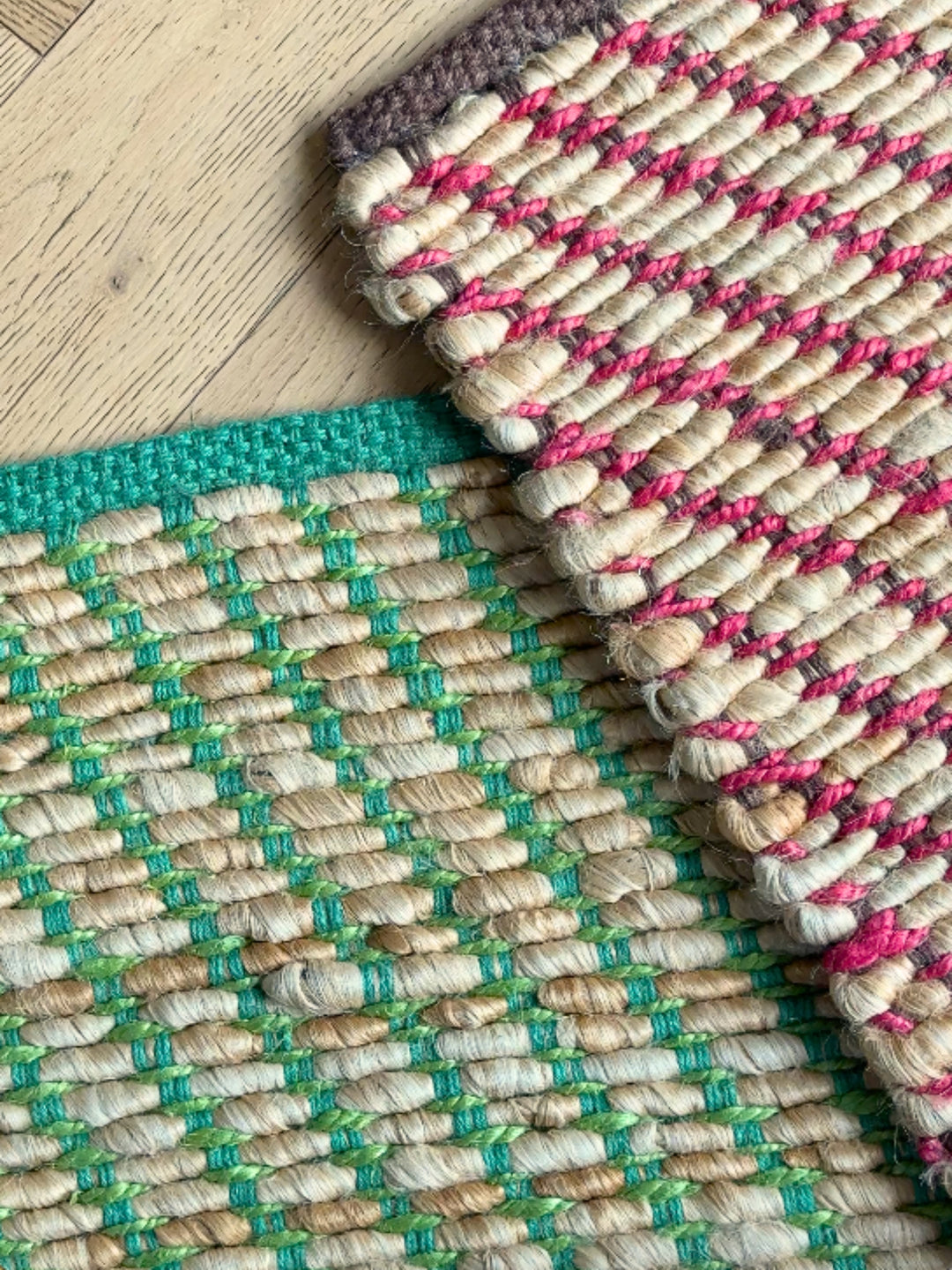 Frida Green Jute Mat Pre-Order