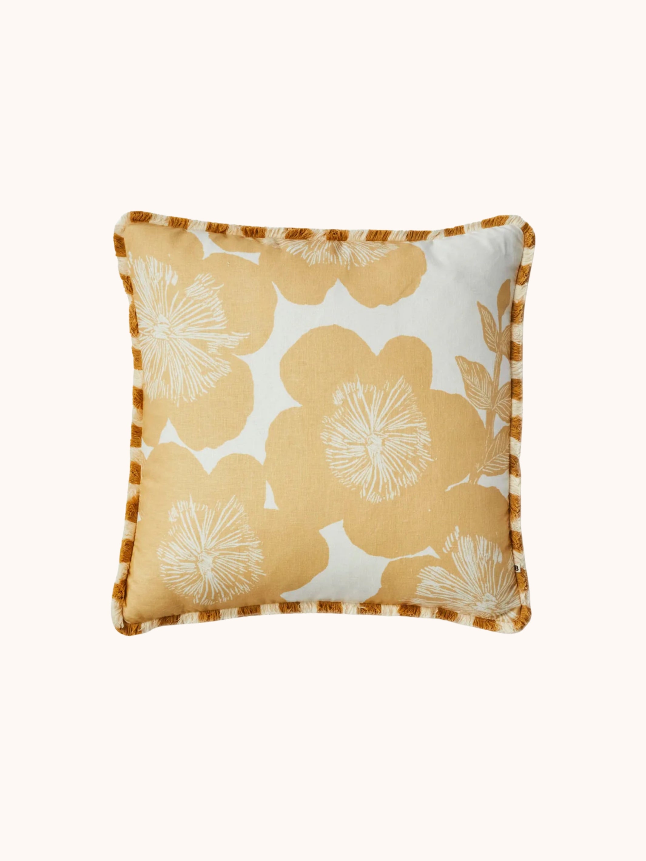 Jardin Wheat Linen Cushion - Almost Perfect