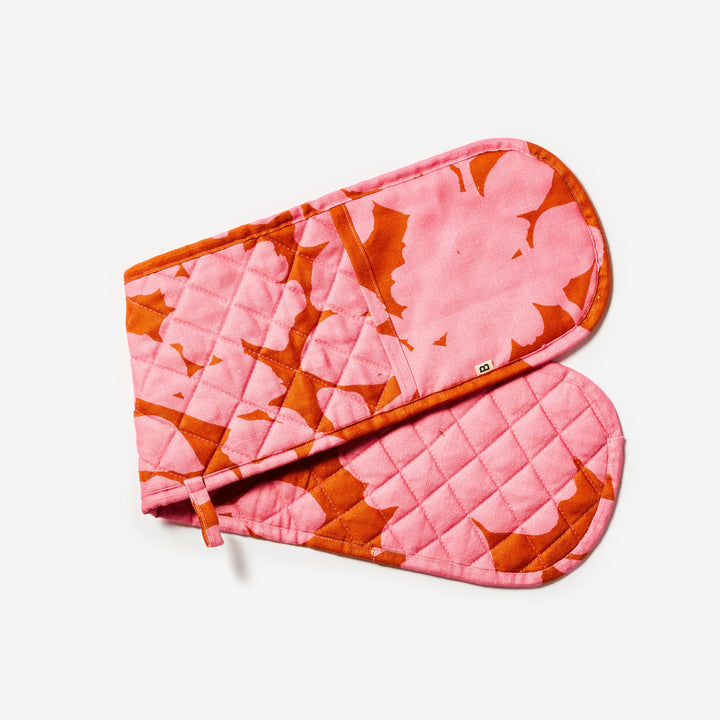 Carmine Pink Long Pot Holder