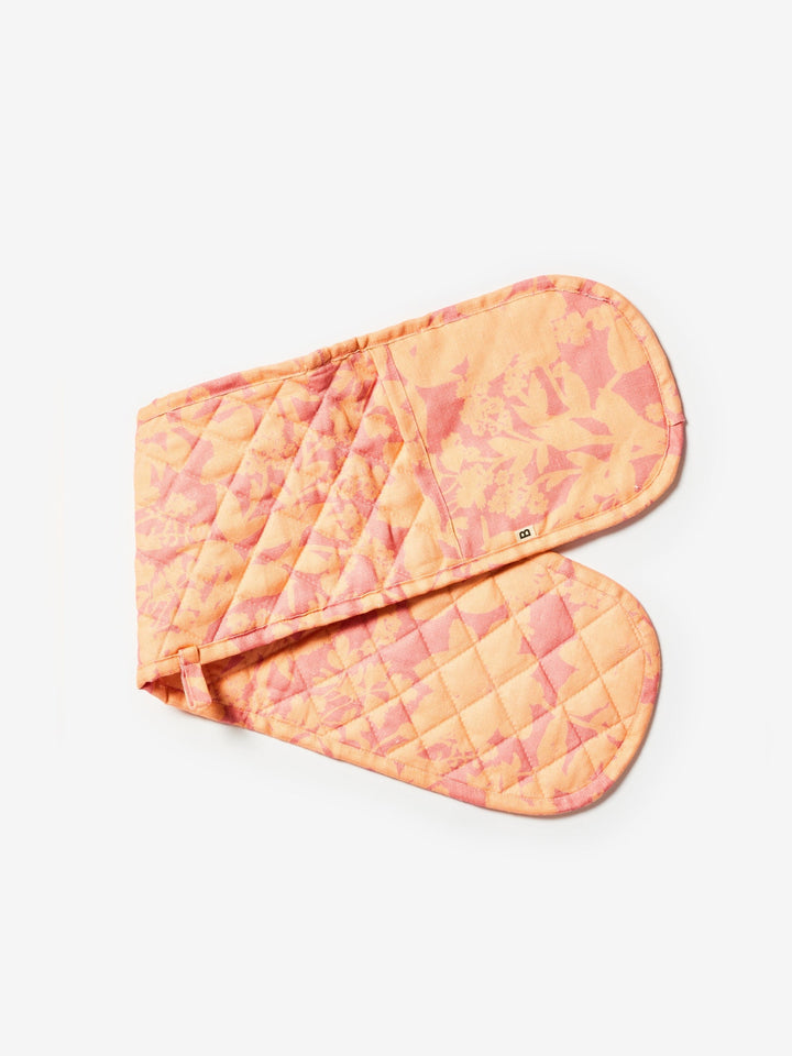 Herbs Reverse Pink Peach Long Pot Holder
