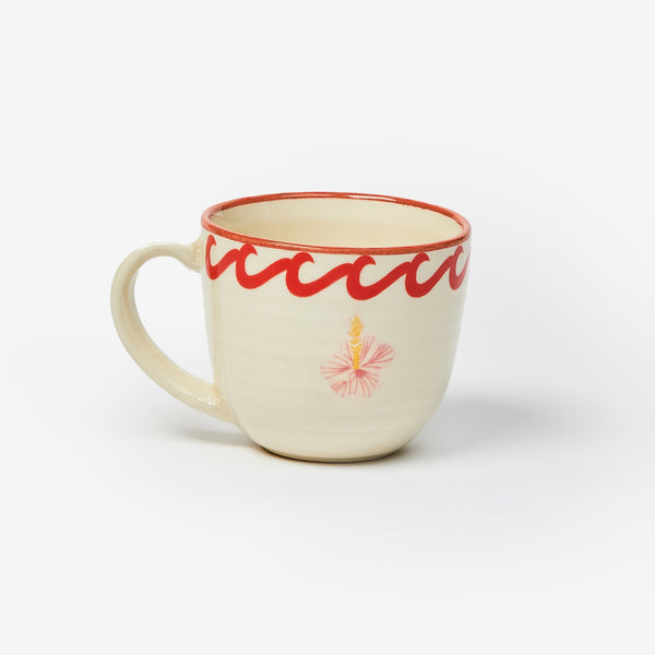 Hibiscus Red Mug