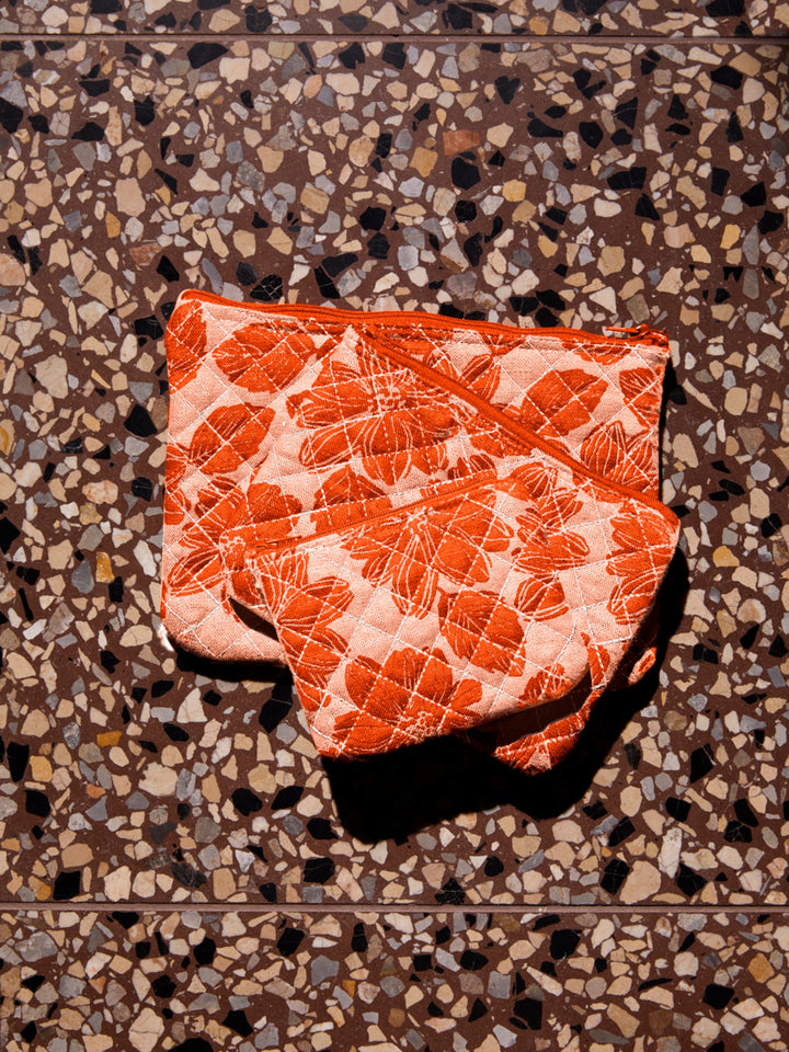 Gift Set - Makeup Pouches - Margot Tan