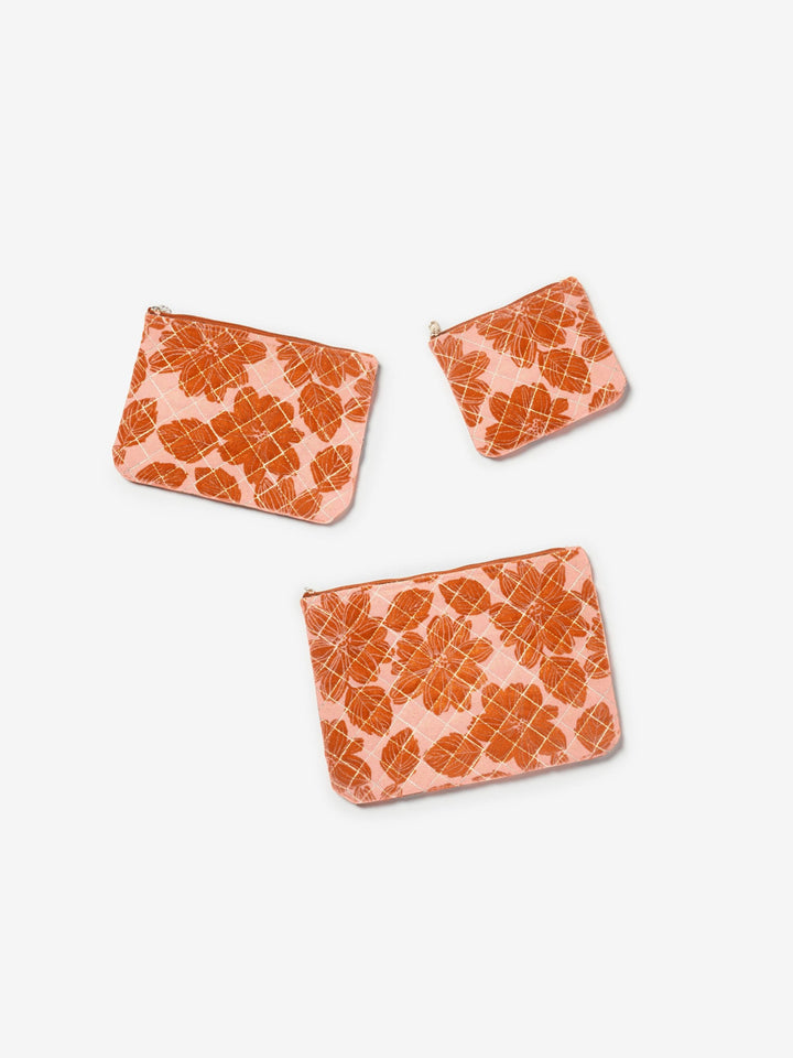 Gift Set - Makeup Pouches - Margot Tan