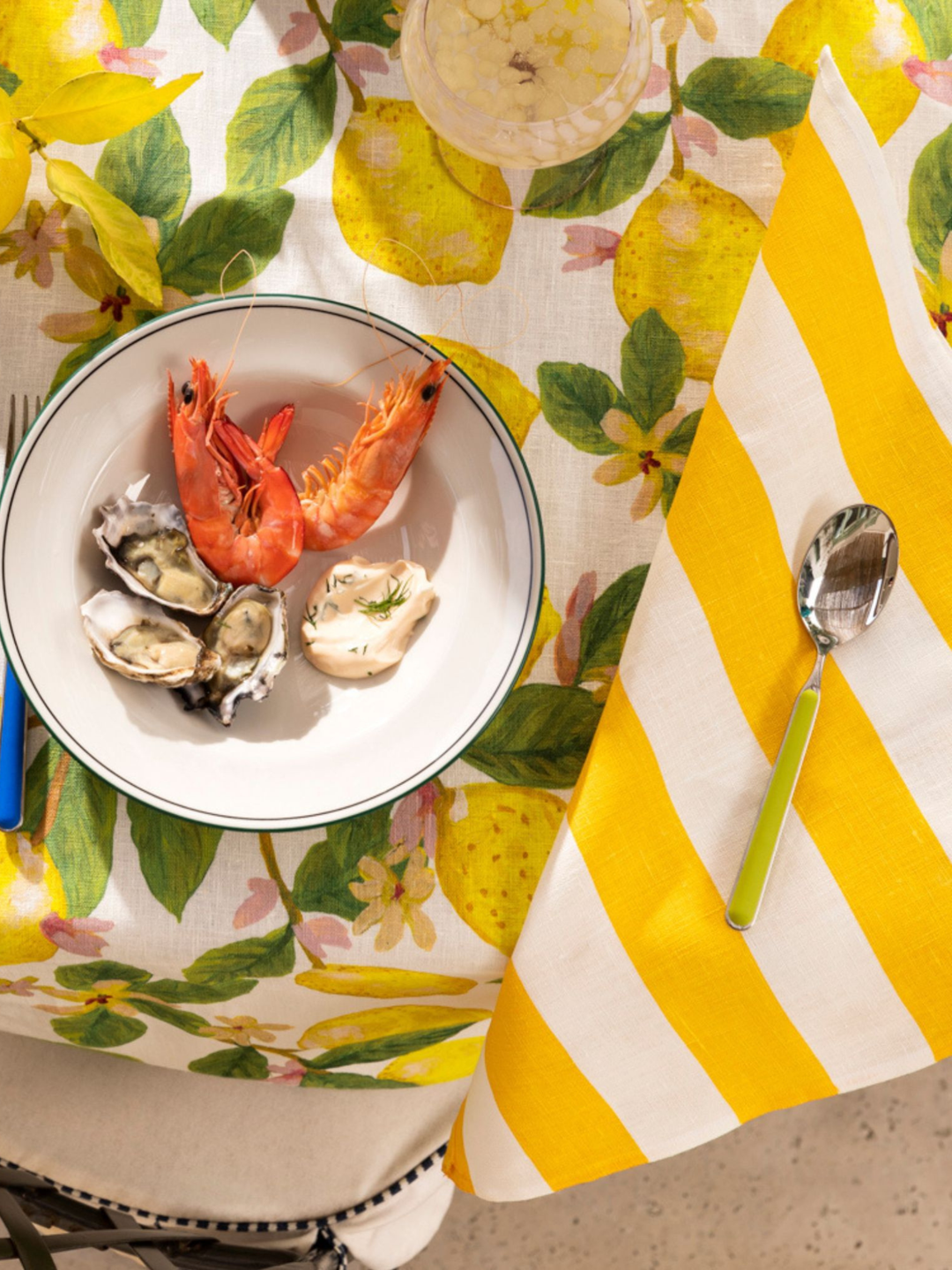 Stripe Yellow Napkins - Almost Perfect