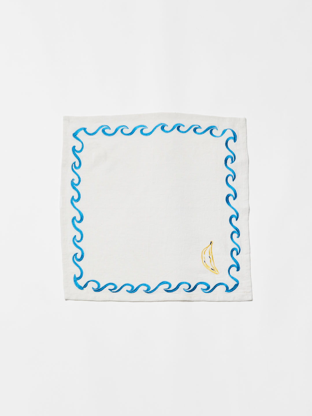 Mixed Surf Embroidered Napkins - Almost Perfect