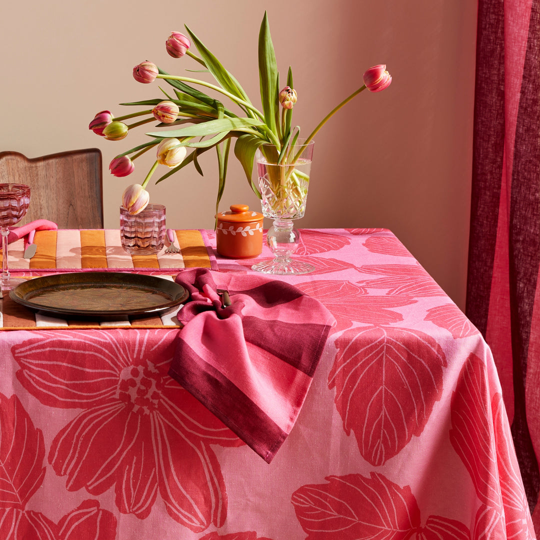 Big Stripe Cerise Napkins