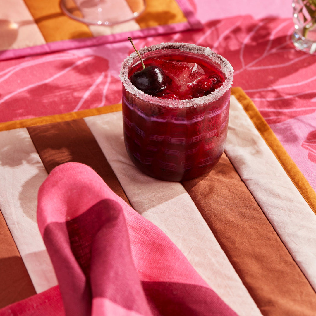 Big Stripe Cerise Napkins