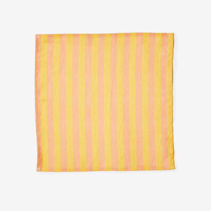 Thin Stripe Yellow Napkins