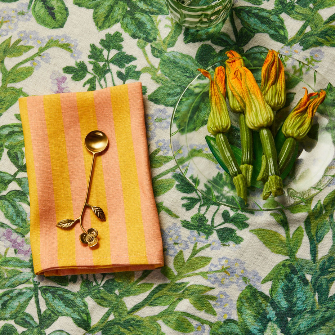 Thin Stripe Yellow Napkins