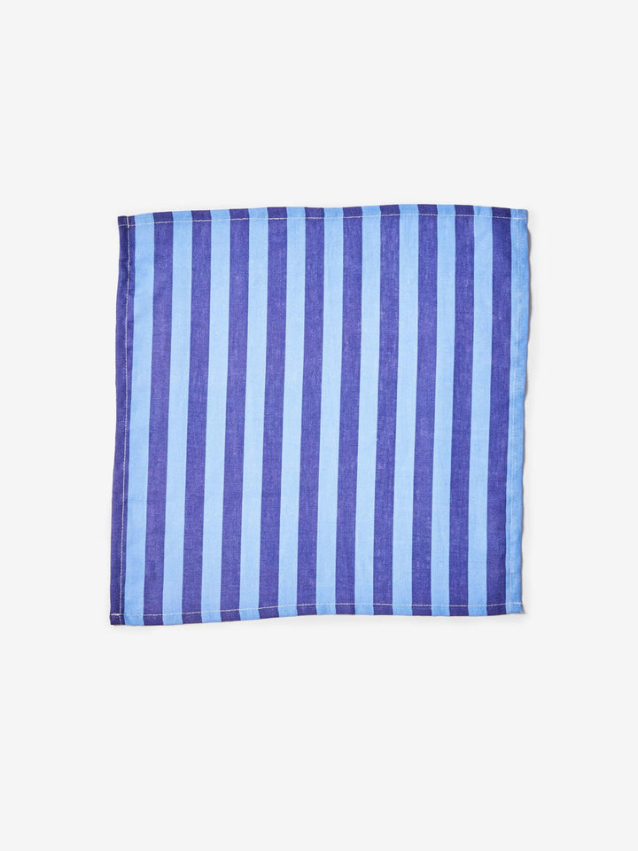 Thin Stripe Blue Napkins