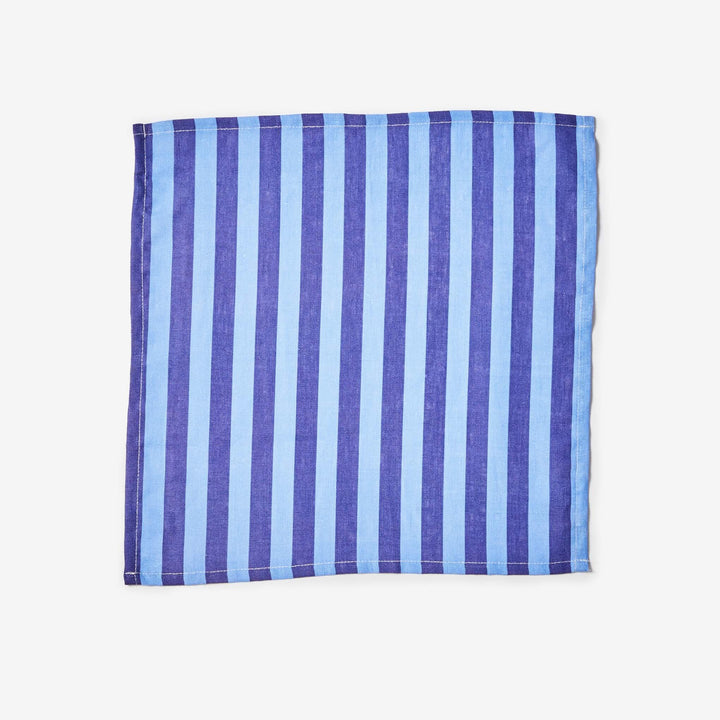 Thin Stripe Blue Napkins