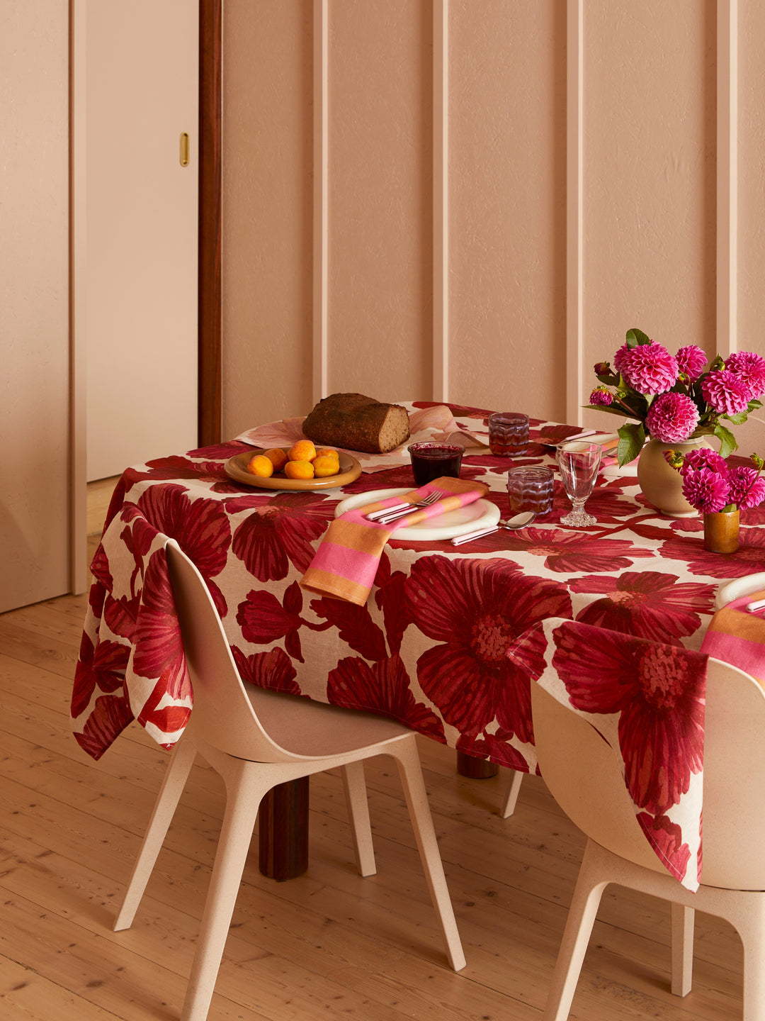 Leon Cerise Napkins