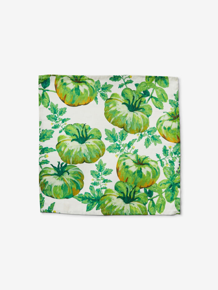 Heirloom Green Linen Napkins