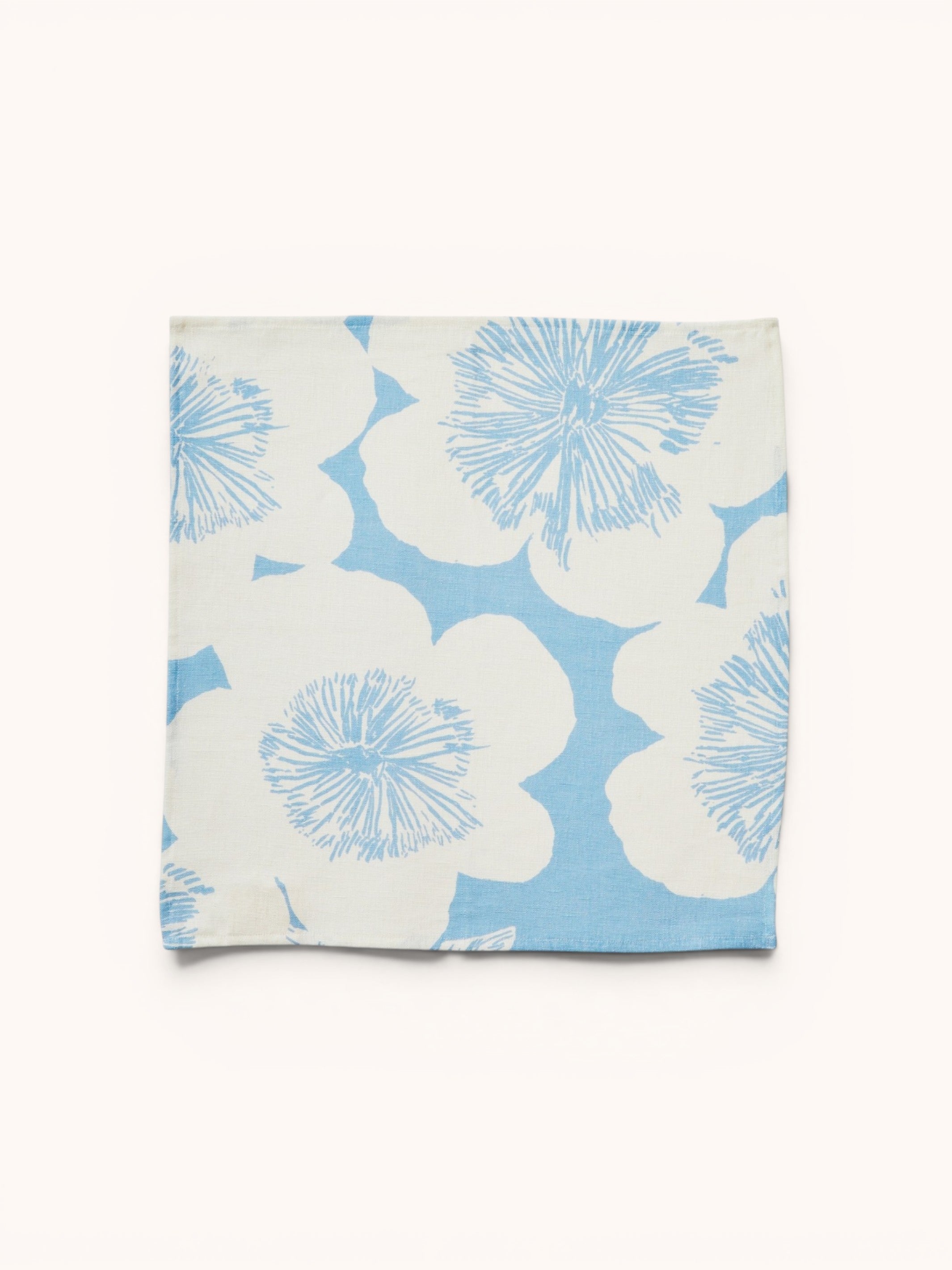 Jardin Dove Linen Napkins