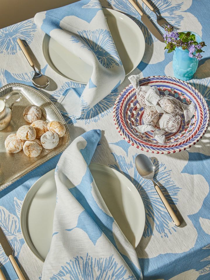 Jardin Dove Linen Napkins